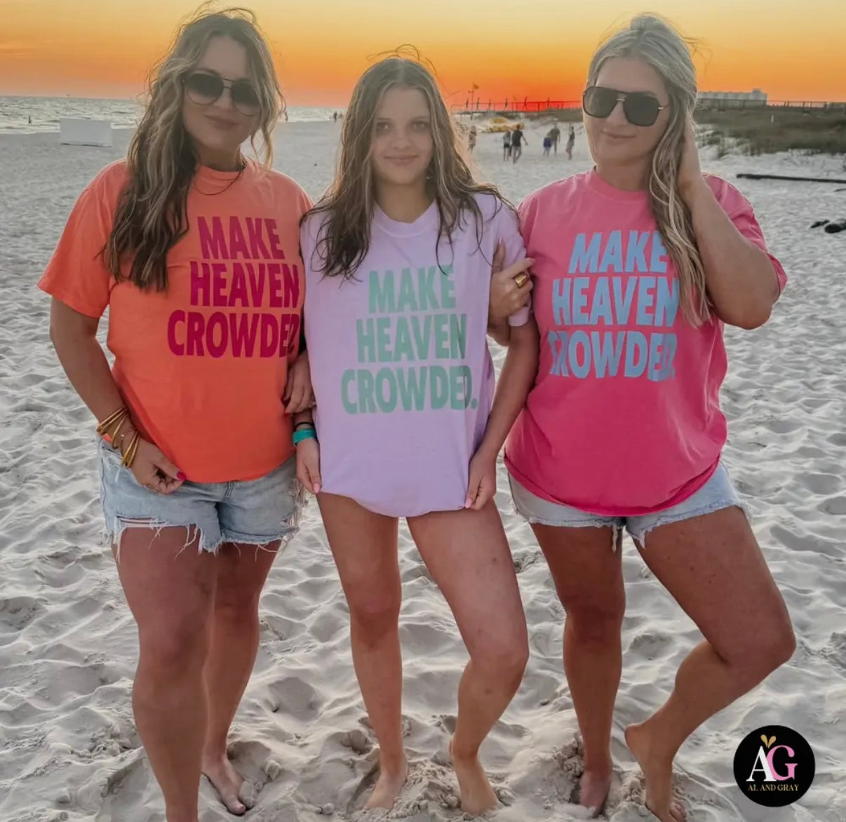Make Heaven Crowded Tee