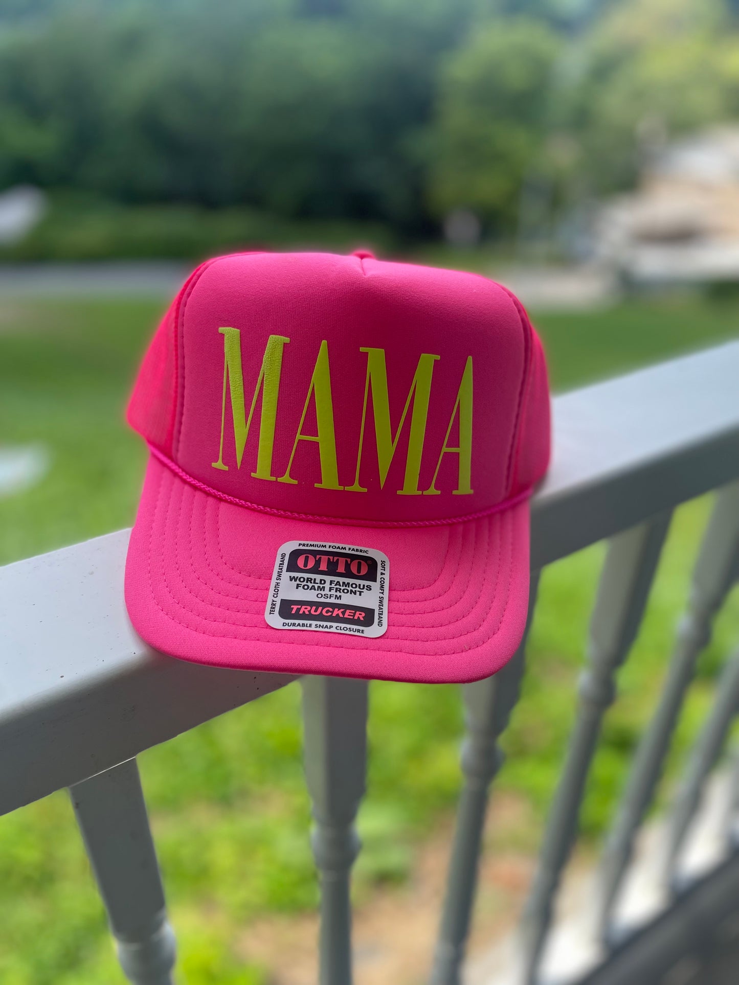 Pink Mama Trucker Hat