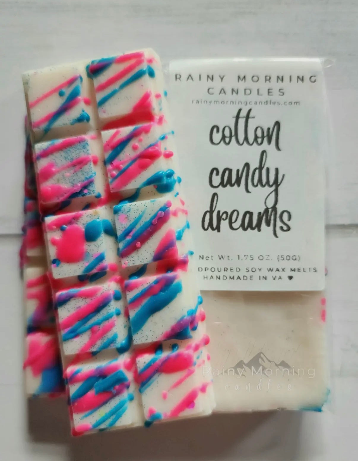 Rainy Morning Candles- Wax Melt Snap Bars